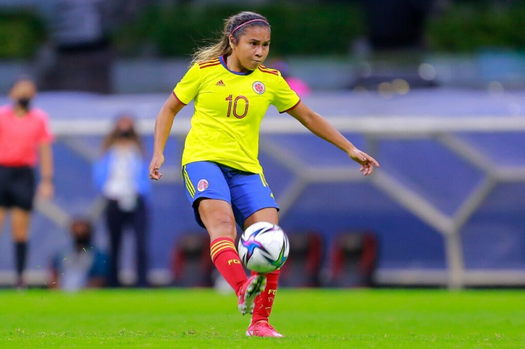 Goleadoras Selección Colombia femenina Leicy Santos